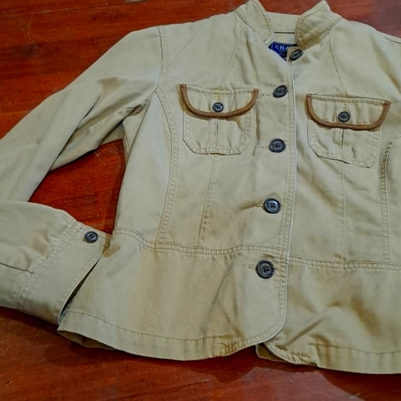 🌻3/$15🌻 Chaps denim jacket - Picture 5 of 10